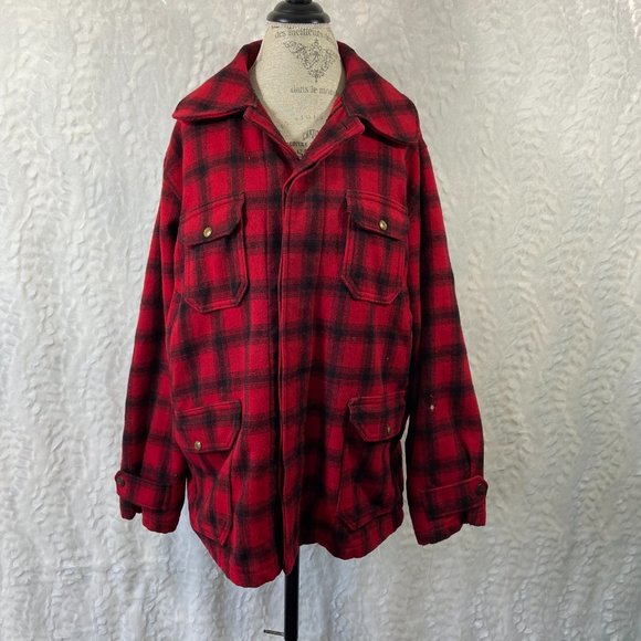 Vintage Woolrich Wool Buffalo Plaid 